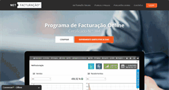 Desktop Screenshot of netfacturacao.pt